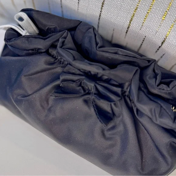 Stoney Clover Lane Bow Bag Pouch • Viral Nylon Clutch • NWT - Picture 3 of 11